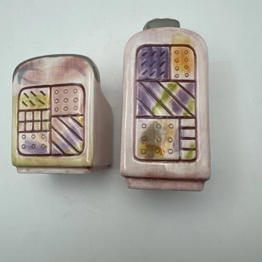 RUSS Jerry Berta Diner Collection Salt And Pepper Shakers New In‎ Box